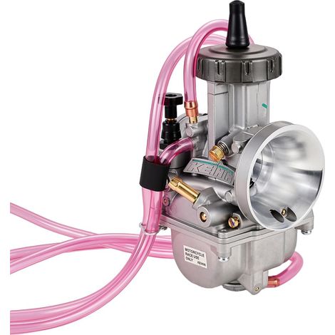 Carburateur PWK 36,Carburateur Moto 36mm, Carburateur Tube Carburant Universel pour Motocross UTV ATV Enduro Scooter Pit Bike
