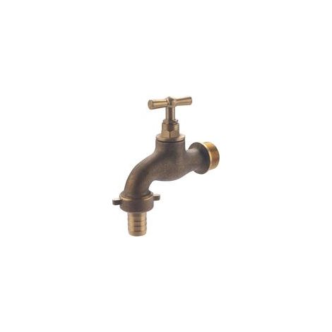 Robinet Extérieur Traditionnel mâle 20x27 - mâle 20x27 + raccord au Nez Ø15 NOYON & THIEBAULT (1/5)