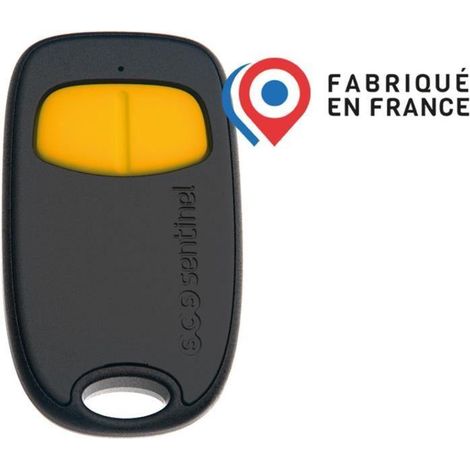 scs-sentinel SimplyControl Fernbedienung gelb 2 Kanäle