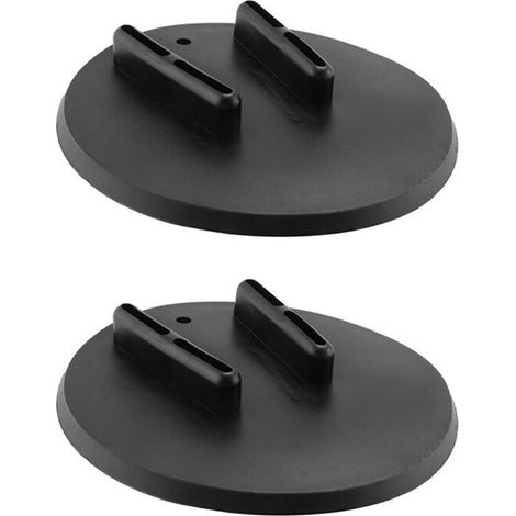 Piezas de extensión para soporte de estacionamiento de motocicleta, almohadillas para soporte lateral, placa antideslizante para (1/2)