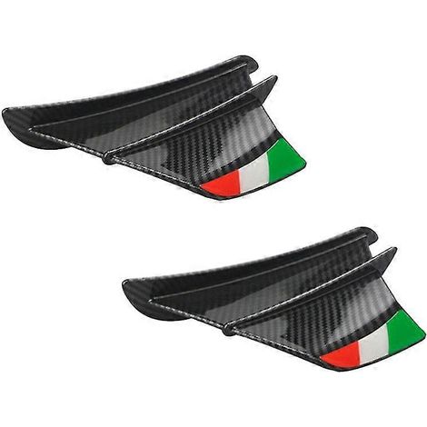 Für Panigale Supersport Winglets Luftabweiser Spoiler Aerodynamischer Flügelspoiler für Monster 821 Dar (1/5)