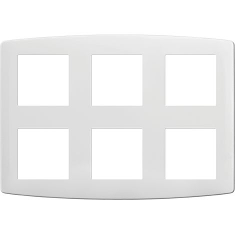 Plaque 2x3 postes (61887)