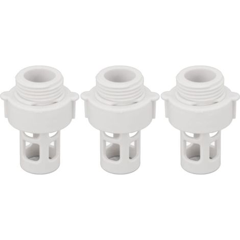 3pcs Pool Hose Drain Plug Connector, Swimming Pool Hose Adapter, Water Drainage Plug for Intex Round Pools 10184, 25mm Thread (1/5)