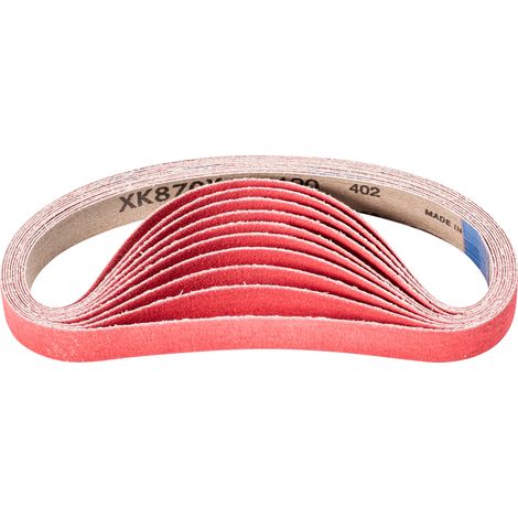 PFERD TOOLS Keramikkorn Schleifband BA 20x480mm CO-COOL120 für Edelstahl-Schliff mit Bandschleifer 20 Stk