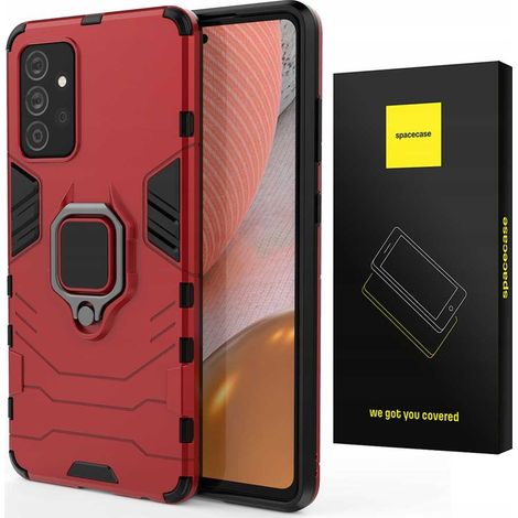 Étui Spacecase X-Ring Galaxy A72 5G rouge (1/5)