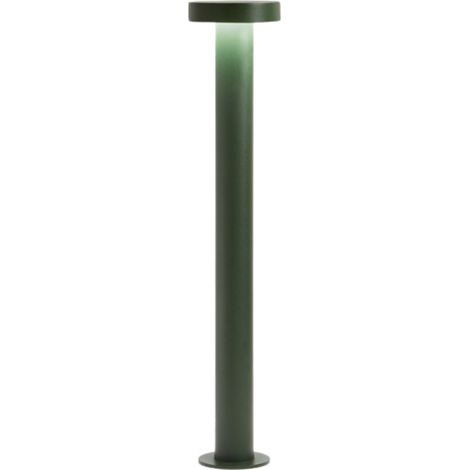 Paletto Esterno Moderno Stool Alluminio Verde Led 12W 3000K Ip65 (1/2)