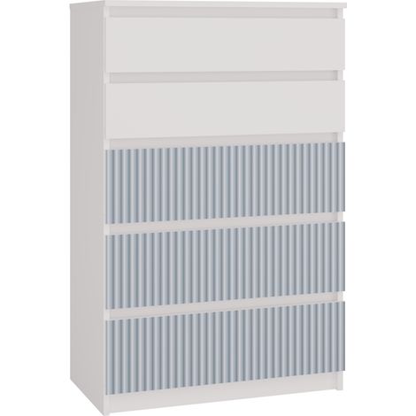 Malwa M5 ARTESO BLAU Blaue Kommode (1/2)