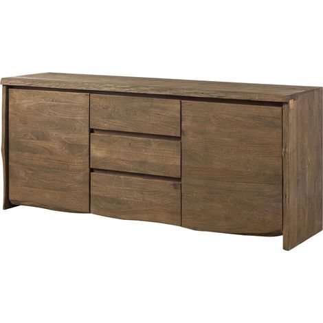 Sideboard Mango 185x48x80 braun geölt / sandgestrahlt PURE MANGO 115