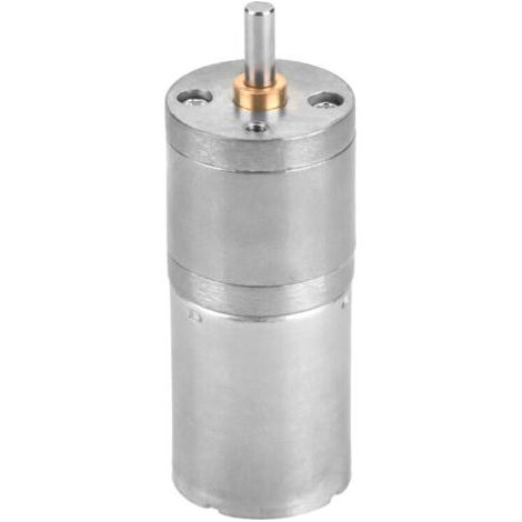 BUNTHAUS 1 moteur à engrenages métalliques basse vitesse 25 mm CC 12 V 25GA-370 pour serrure électronique