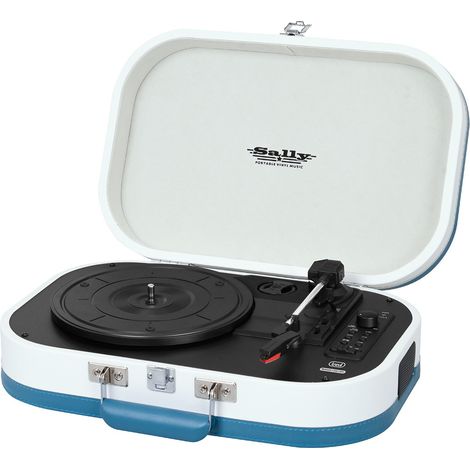 Trevi TT1020BT Giradischi Sally a Trasmissione diretta Semiautomatico Turchese (1/5)