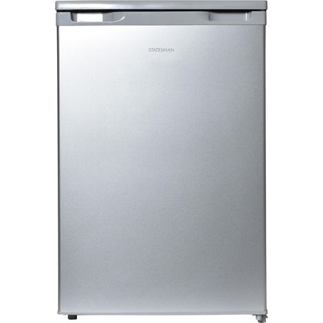 Statesman R155S Under Counter Fridge with 4 Ice Box, 55cm, Silver (1/3)