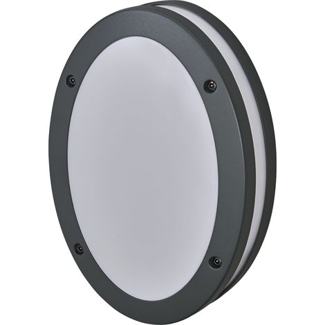 OSRAM Luminaire extérieur ENDURA CLASSIC ORBI W, applique murale, E27, gris foncé, aluminium, installation facile et rapide, diffuseur dépoli, classe de protection IP65, utilisation en extérieur (1/4)