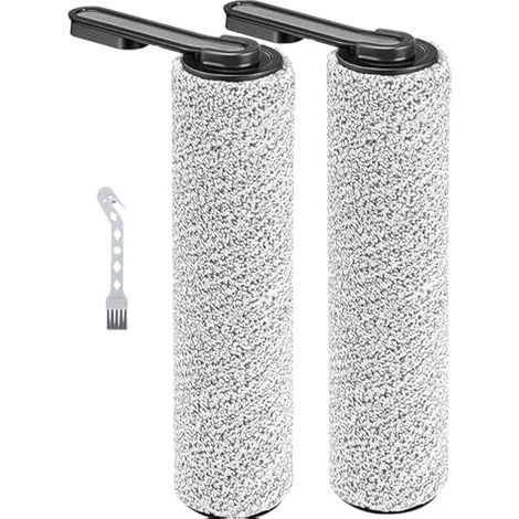 Lot de 2 Brosses Rouleaux et 1 Brosse de Nettoyage pour Tineco Floor One Stretch S6, Switch S6 S7 Stretch, S7 Stretch Steam, i5 i6 Stretch, S9 Master - Accessoires pour Aspirateur Laveur (1/4)