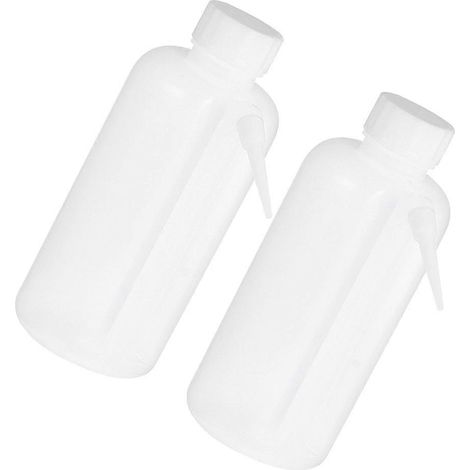 Flacon laveur en plastique souple pour usage en laboratoire (lot de 2) (1/5)