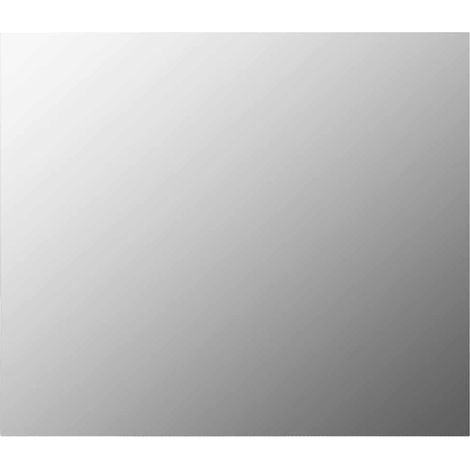 Rahmenloser Spiegel 70x50 cm Glas vidaXL