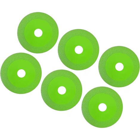 Diamant-Glastrennscheiben, Kreisschleifscheiben für Keramikfliesen und Weinflaschen, 6 Stück (1/5)