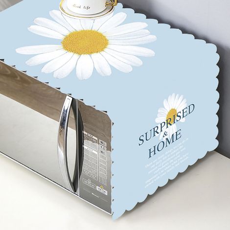 Housse pour four à micro-ondes, housse universelle, housse en tissu résistant à l'huile, housse pour lave-linge, housse de four minimaliste nordique, housse anti-poussière pour réfrigérateur, motif ma (1/5)