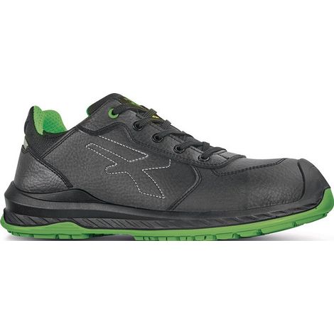 Chaussure de sécurité NATURAL pointure 43 noire/verte S3 CI SRC ESD EN ISO 20345