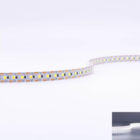 Single Cut 12V LED Streifen 5M 17,7W/m 120LED/m 10mm - Lichtfarbe: Kaltweiß 6000K - Schutzart: IP20 (1/5)