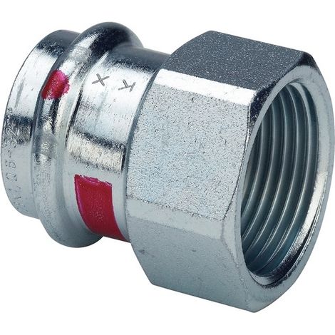 Racord Viega prestabo transition acero galvanizado EPDM