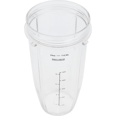 Verre Mélangeur 24oz de Rechange pour Blender Nutri Ninja 1000W, Bol Mixeur Portable avec Couvercle, Accessoire Compatible (1/5)