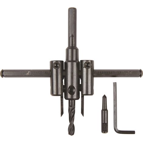 D-57093 Tagliatubi circolare per cartongesso 30 - 120 mm