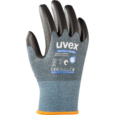 uvex phynomic C XG ESD 6004810 Guanto di protezione dai tagli Taglia (Guanti): 10 EN 388, EN 420 1 Paio/a (1/2)