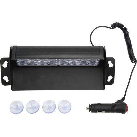 Universelle rote und blaue LED-Signalleuchte für Fahrzeuge (1/5)