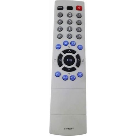 Remplacement Télécommande Toshiba TV pour CT-90281 CT-90252 CT-90305 CT-90237 (1/5)