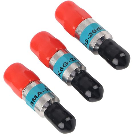 Atténuateur coaxial RF SMA-JK mâle vers femelle 2W 6GHz 50Ω 1-30dB (20dB) (1/5)