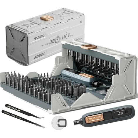 Set di cacciaviti di precisione, 162 punte, design magnetico, JM-8192 (1/2)