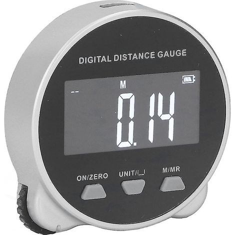 Digitales Maßband, 200 m (656 ft) hochpräzises elektronisches Maßband mit LCD-Bildschirm, elektronisches Messgerät (1/5)