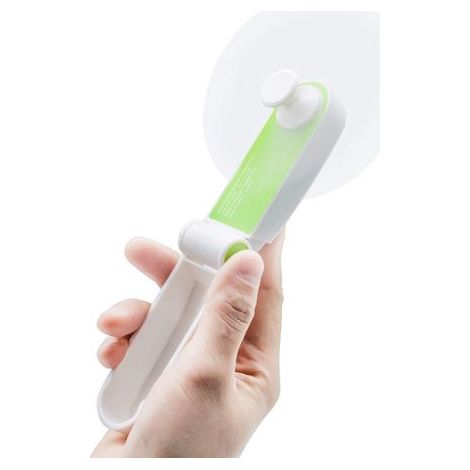 Mini-Faltventilator für die Hosentasche, Tischventilator, kleiner tragbarer, wiederaufladbarer USB-Miniventilator, persönlicher und leichter USB-Ventilator (1/5)