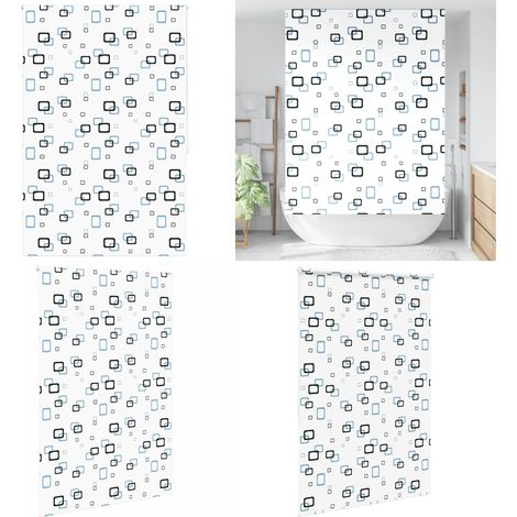 vidaXL Store enrouleur de douche 160x240 cm largeur du tissu 156 cm (1/5)