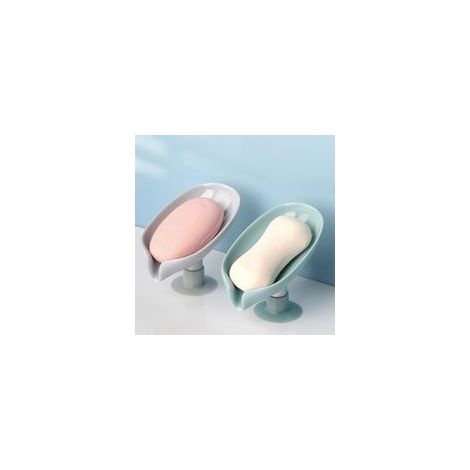 Set di 2 portasapone con scolapiatti, scatola per sapone, accessori per il bagno, porta sapone per WC e lavanderia, vassoio, gadget per il bagno - Crezuo