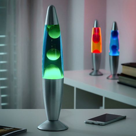 Magla InnovaGoods Lavalampe - Grün