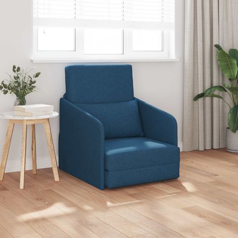 Schlafsofa Blau 65 x 80 x 83 cm Stoff