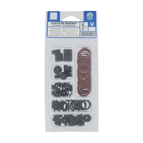 Set de variedad de juntas para grifos, estuche