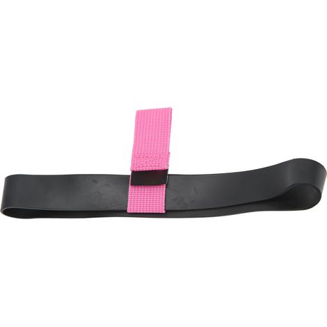 Sangle Élastique de Fixation pour Bouteille de Plongée - Bande de Rétention en Caoutchouc Souple - Rose (1/5)