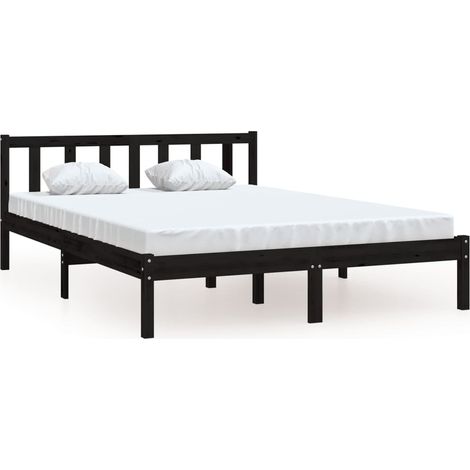 Maison Exclusive - Estructura de cama doble sin colchón madera ma