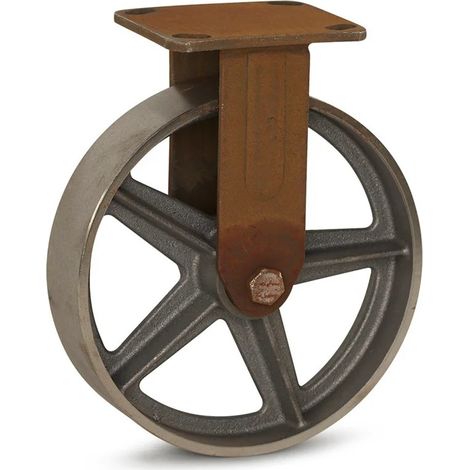Roue fixe - MESO - Vintage rétro fonte - 200mm - 500kg