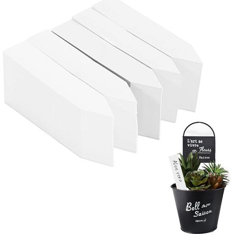500 pièces étiquettes de plantes en plastique(10 X 2 cm), étiquettes de jardin en plastique, etiquette jardin exterieur Étiquettes de Signe pour Graines D'herbes (1/5)