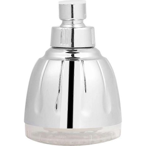 Pommeau de douche pivotant à 360° avec LED multicolores alimenté par l'eau pour salle de bain à domicile (1/5)