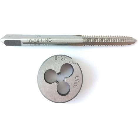 Taraud de filetage, 10-24 UNC, HSS, pour métal et réparation (1/2)