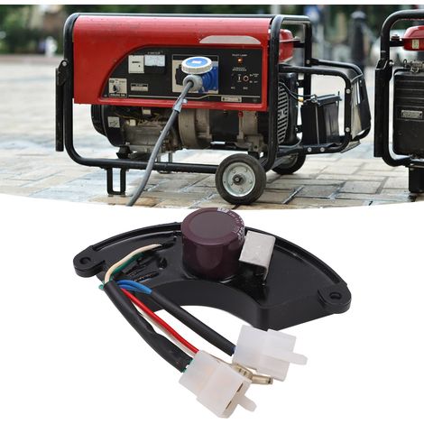 Régulateur de tension AVR triphasé coudé à 8 fils, boîtier moulé, 5-7,5 kW - Accessoires pour générateurs