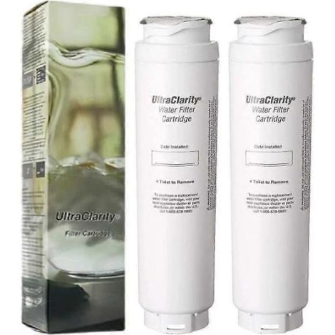 Filtre à eau de remplacement pour réfrigérateur Bosch Ultra Clarity, compatible avec les références 644845, 740560, 9000194412, 740560, Haier 0060820860 et Miele KWF1000. (1/5)