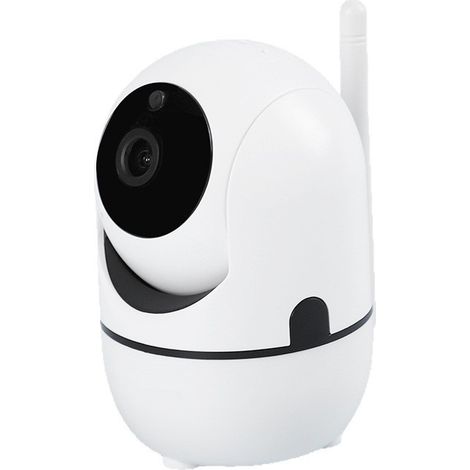 Caméra de surveillance WiFi sans fil - Intérieur - Non étanche - Alimentation USB - Vision nocturne infrarouge haute définition (1/4)