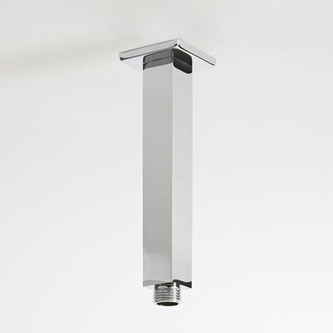 Milano Arvo Ceiling Mounted Square Arm for Shower Head - Chrome (1/4)