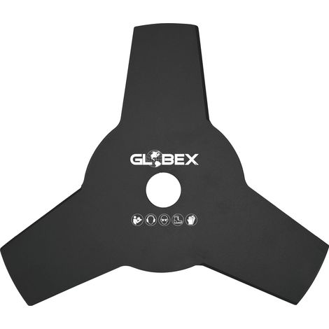 Globex disco in acciaio a 3 denti per decespugliatore ø mm. 230 - Globex