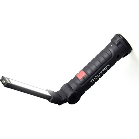 Grande lampe torche magnétique USB LED multifonctionnelle à forte lumière d'avertissement pour la réparation automobile (1/5)